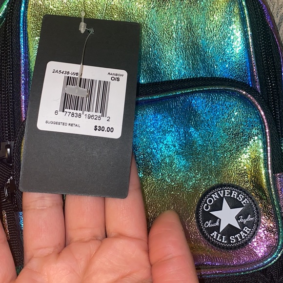 Converse All Star ⭐️ Chuck Taylor Mini backpack holographic color - Picture 10 of 10